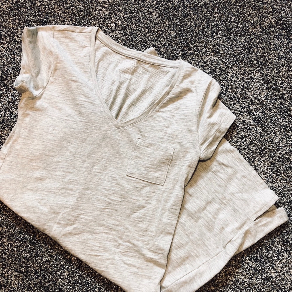 Grey t-shirt dress